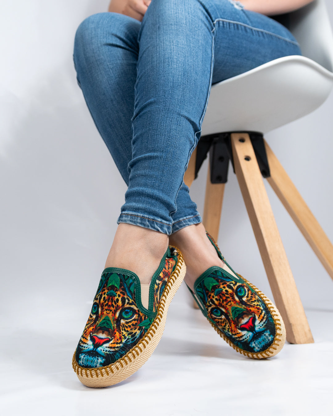 Tiger Slip-On Espadrille Sneakers by Pontiak
