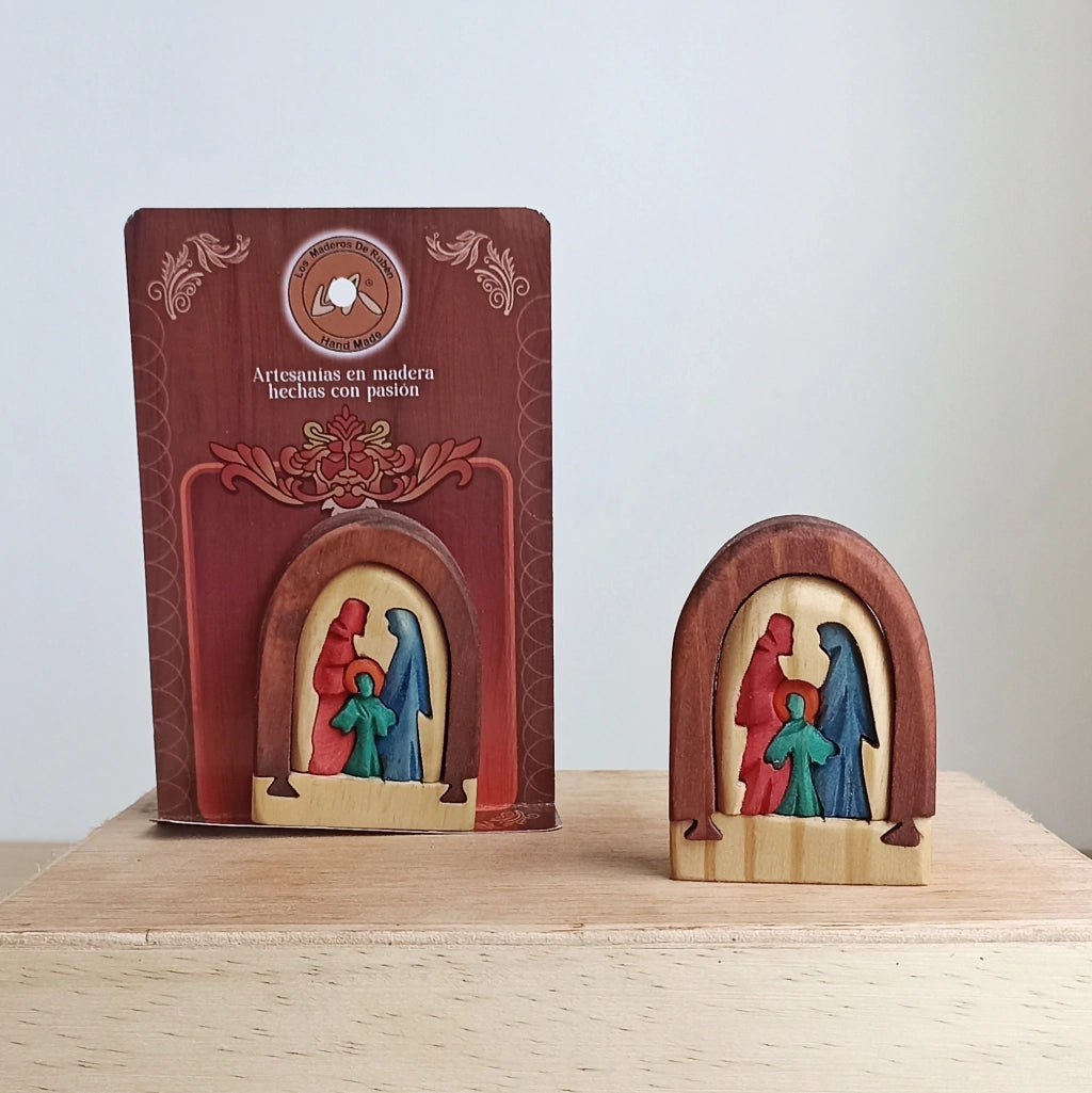 Holy Family Wood Art