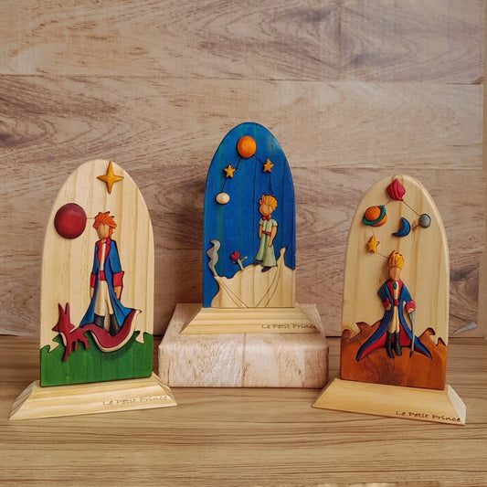 Little Prince and the Rose Wood Art