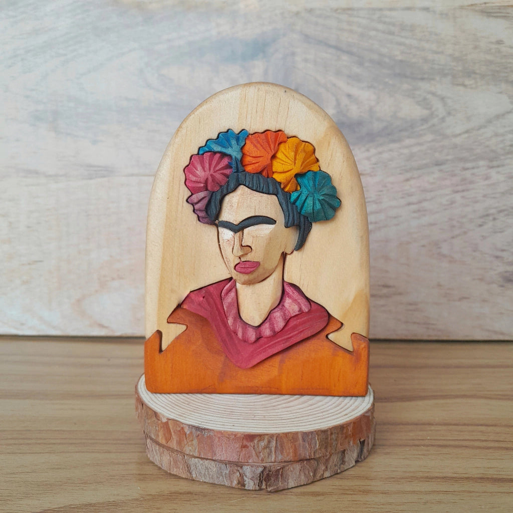 Frida Kahlo Wood Art