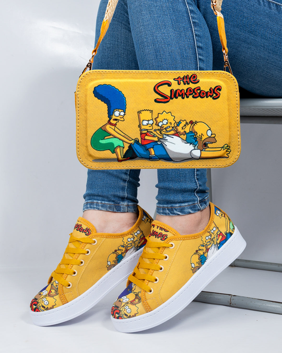 The Simpsons Shoes & Crossbody Bag Set by Pontiak