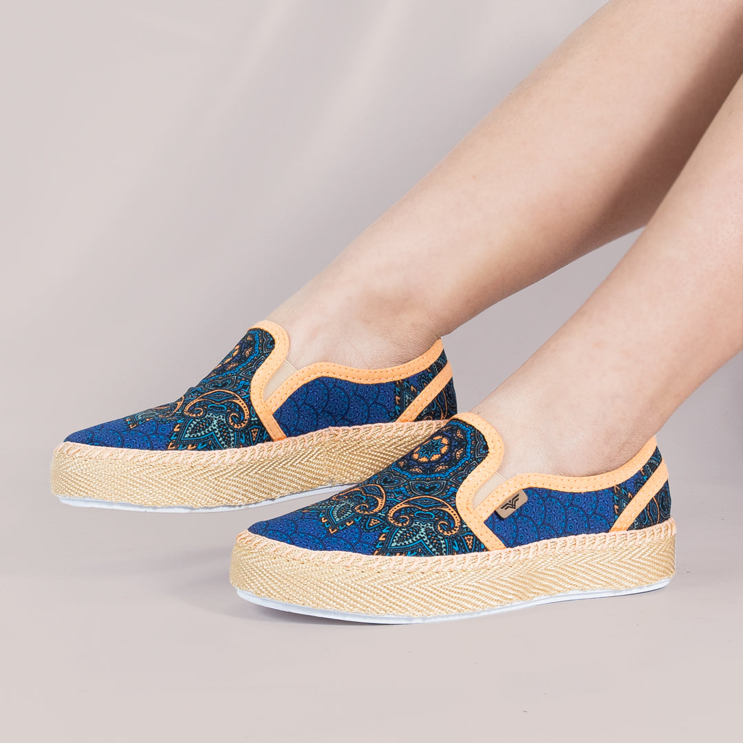 Denim x Priya Slip-On Espadrille Sneakers by Pontiak