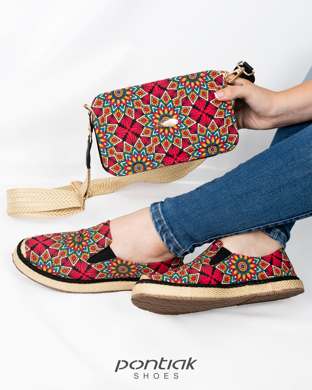 Picazzo Shoes & Crossbody Bag Set by Pontiak