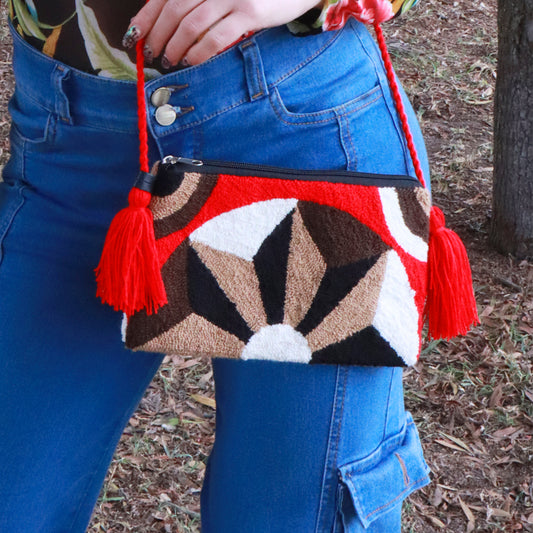 Handmade Embroidered Wayuu Crossbody Bag