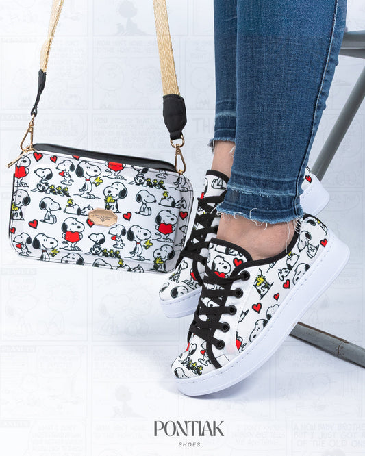Snoopy Shoes & Crossbody Bag Set by Pontiak