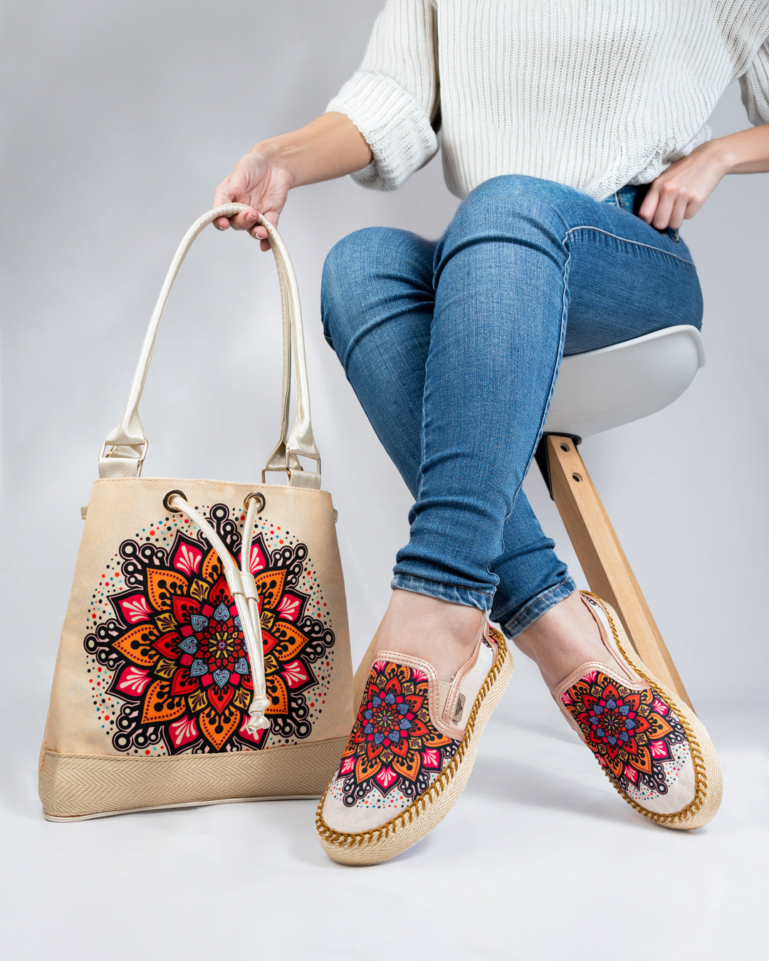 Aila Shoes & Handbag Set by Pontiak