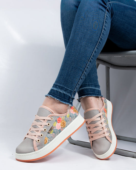 Muscary Lace-Up Espadrille Sneakers by Pontiak