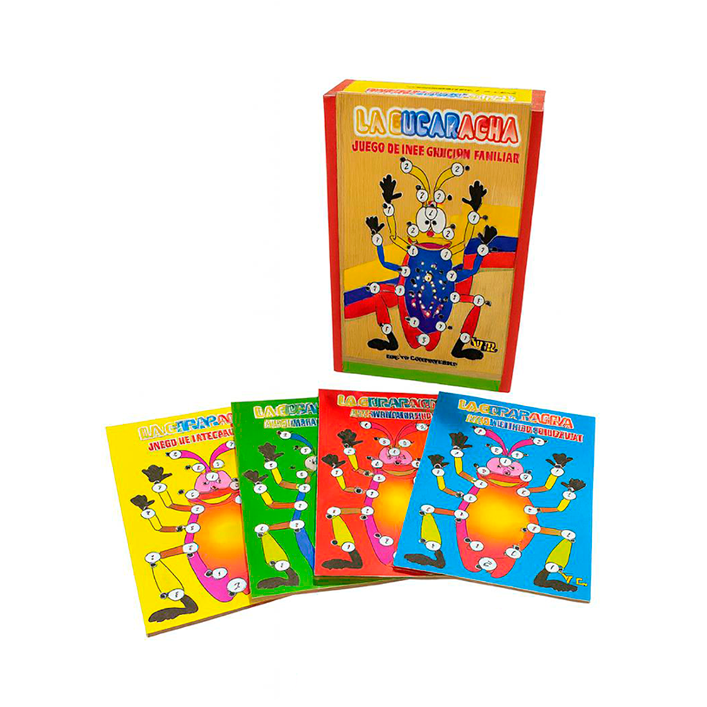 Traditional Colombian La Cucaracha Board Game