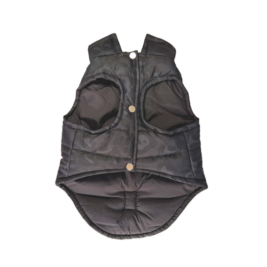 Black Panther Padded Dog Vest