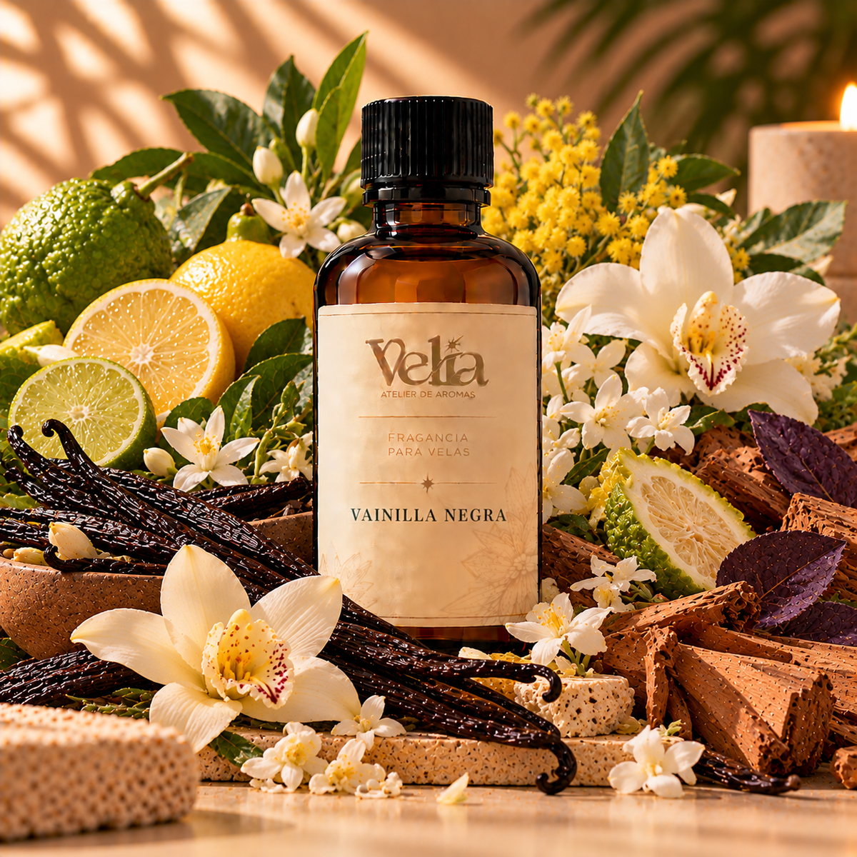 Esencia de aceite · Vainilla negra