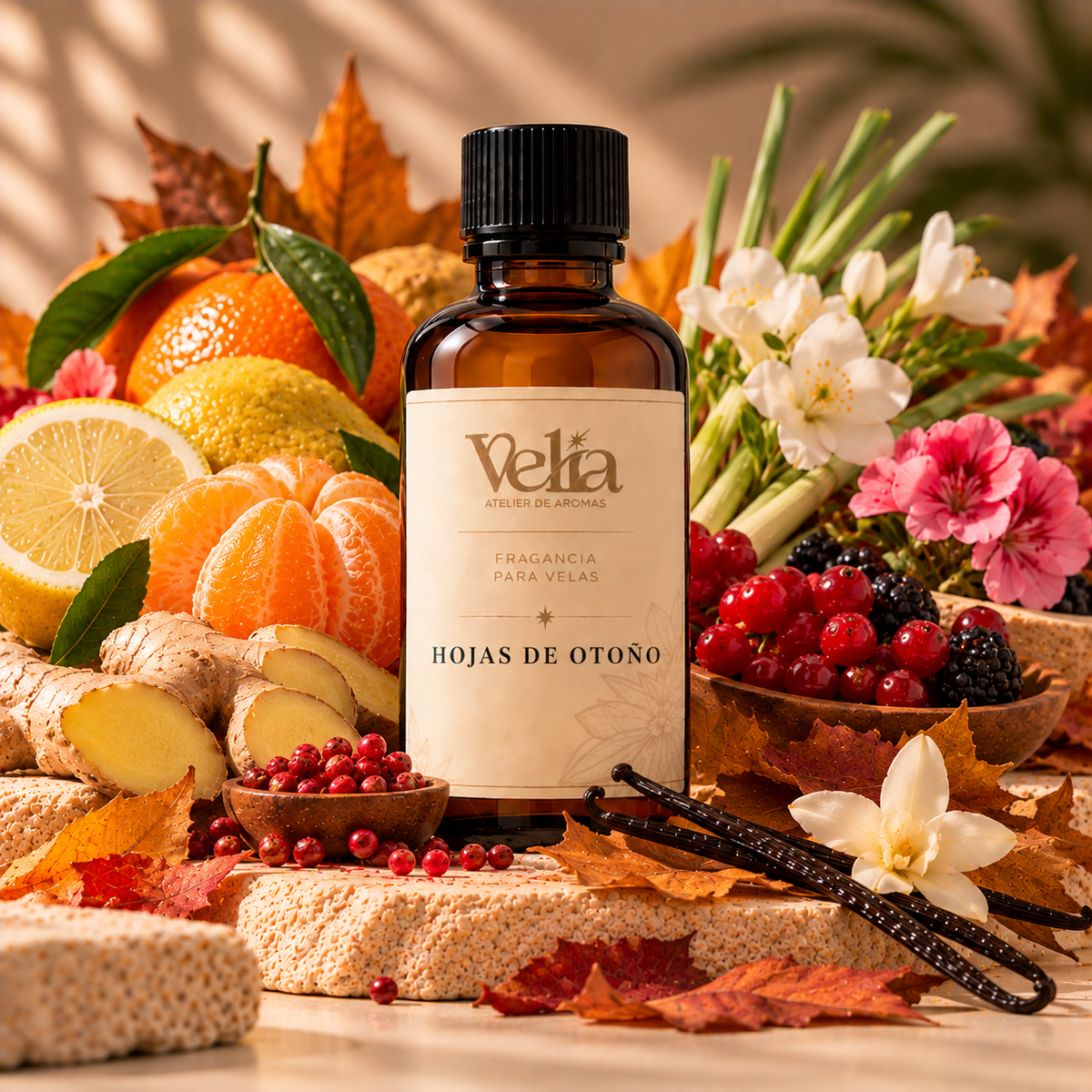 Esencia de aceite · Hojas de otoño