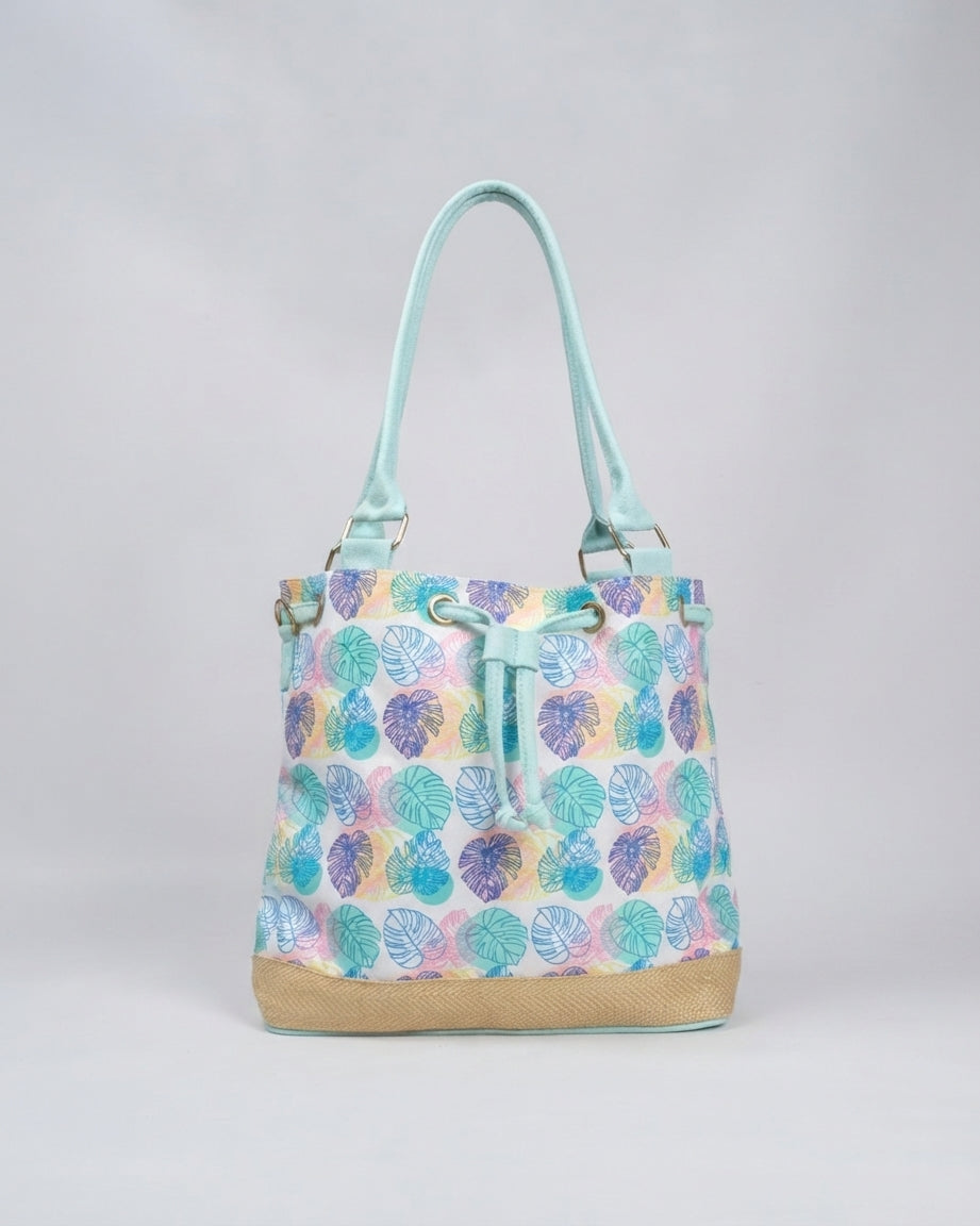 Leaves Sweet Bucket Bag by Pontiak