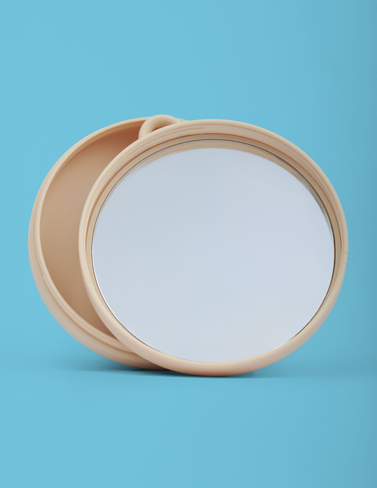 Arepa 3D printed decorative mirror