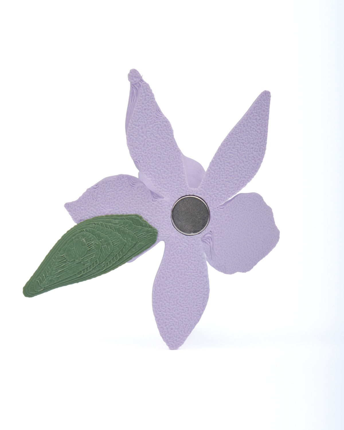 Orchid 3D printed fridge magnet