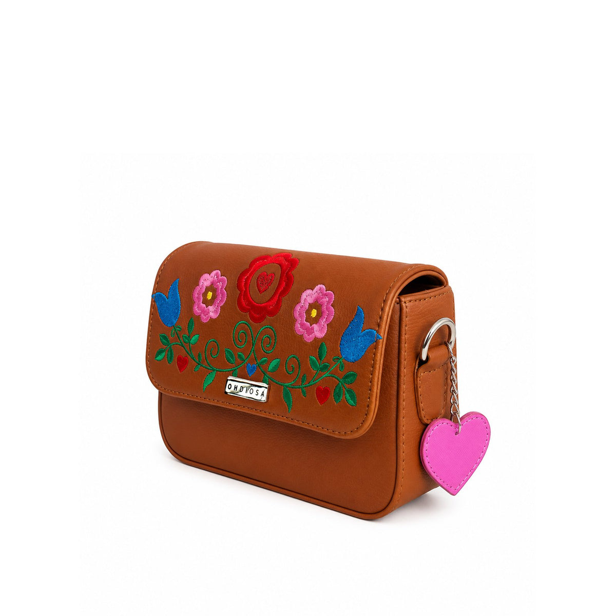 Mini Colombia Crossbody Bag – Small Faux Leather Purse