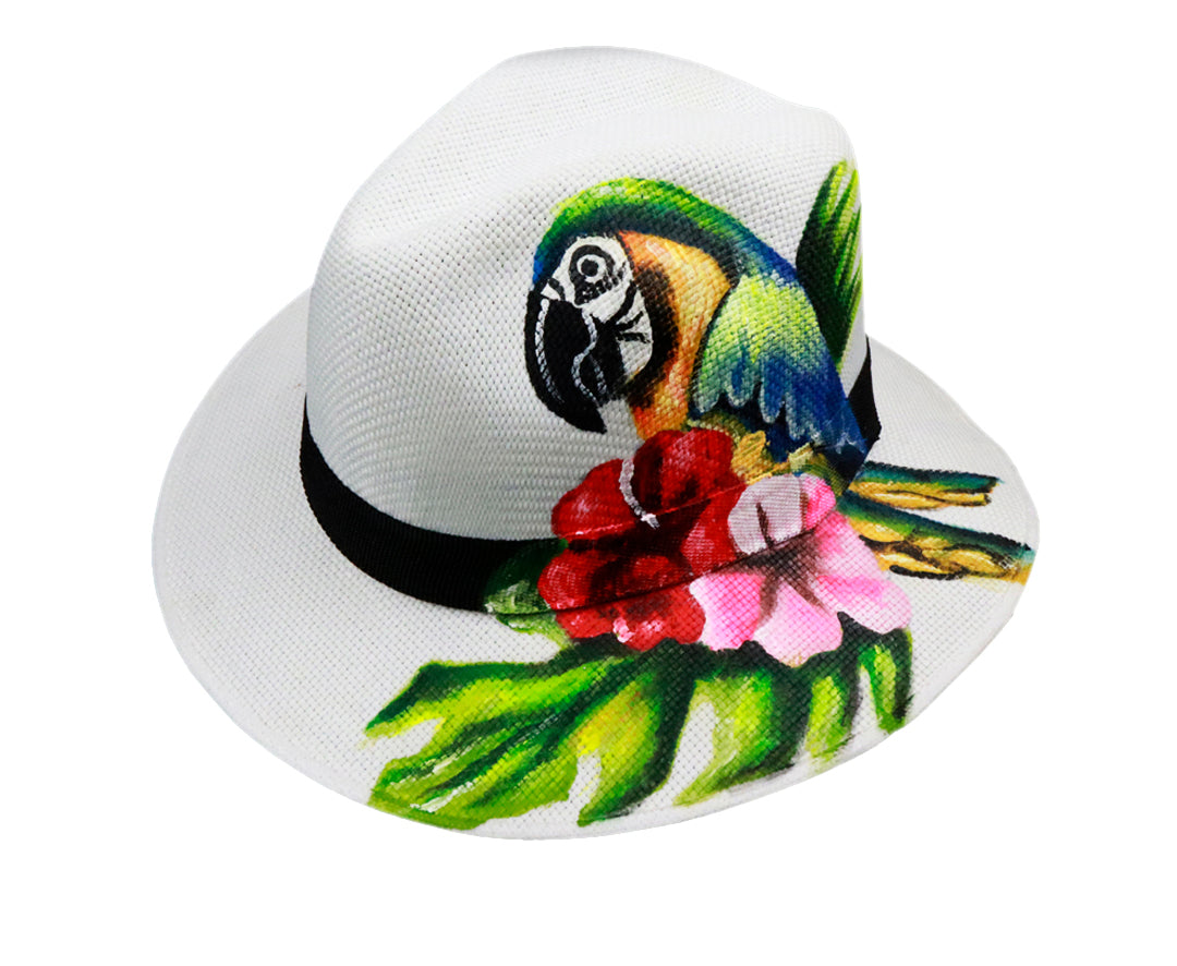 Hand Painted Artisan Hat