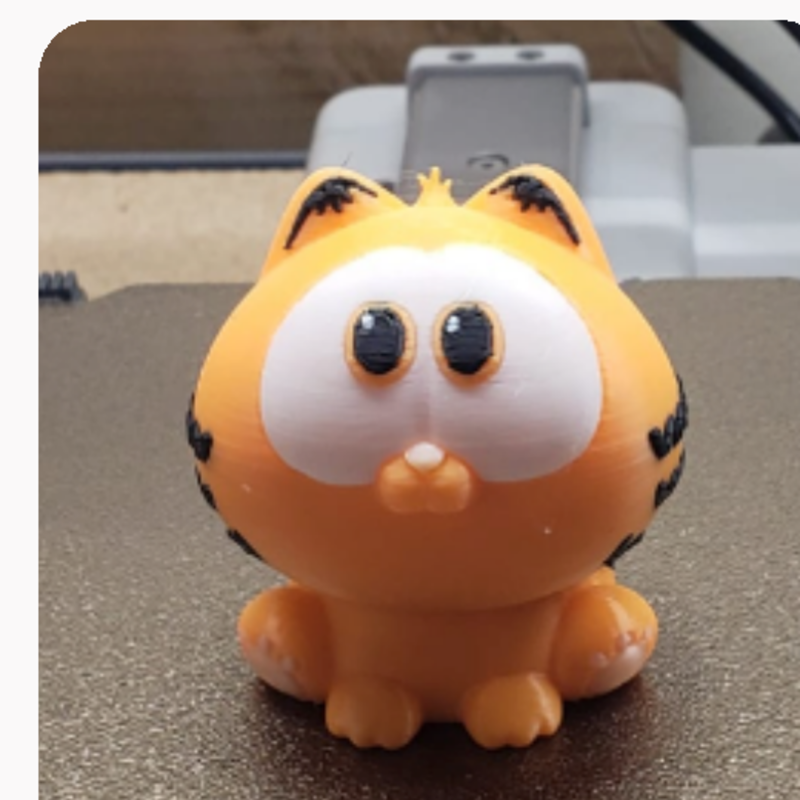 Garfield silicone candle mold