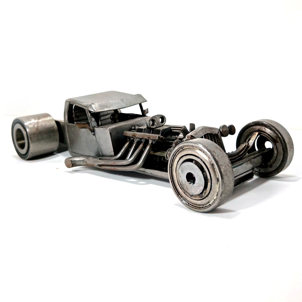 Hot Rod Car Model 1 – Recycled Material