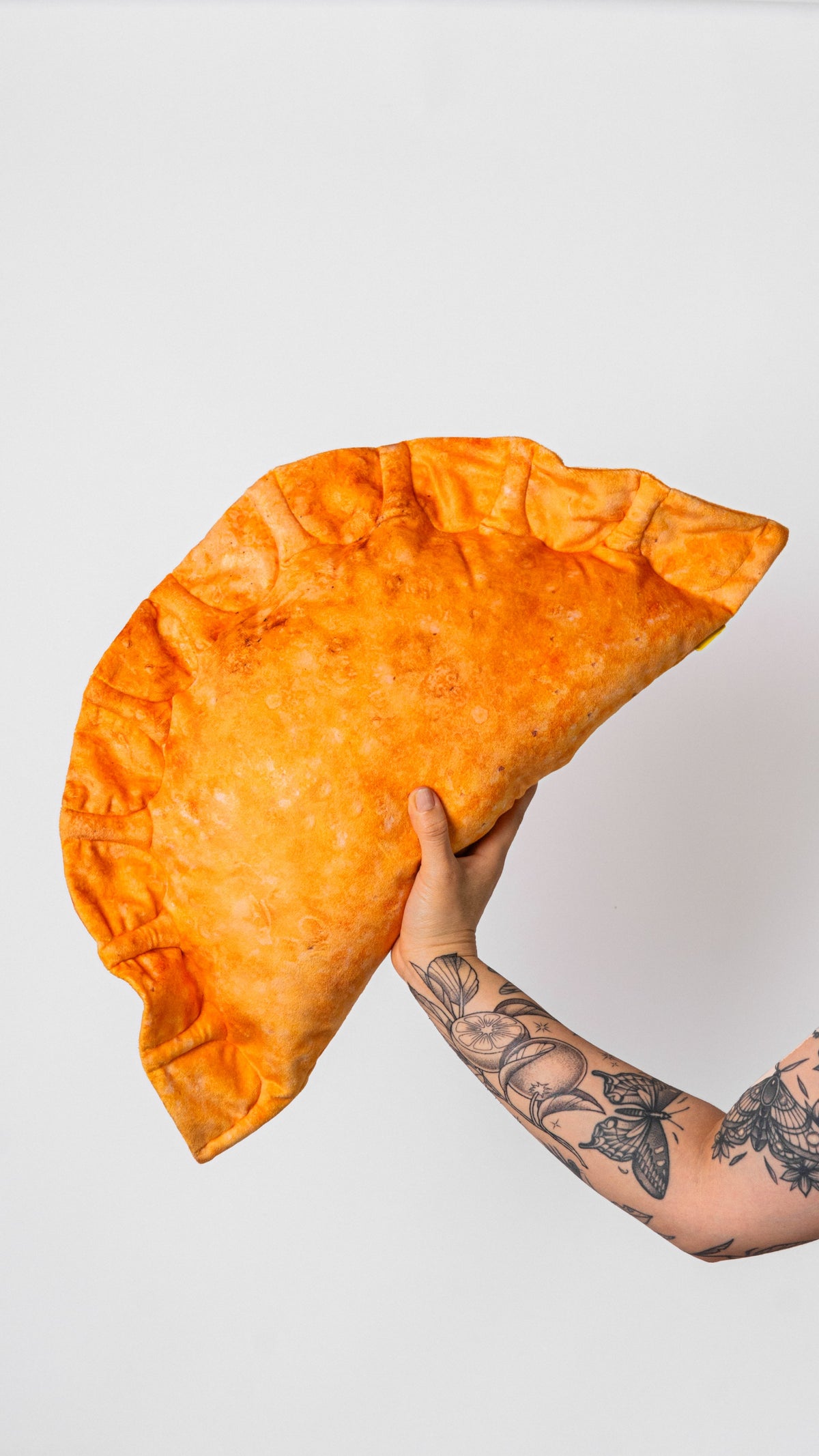 Empanada Plush Cushion – Colombian Food Throw Pillow