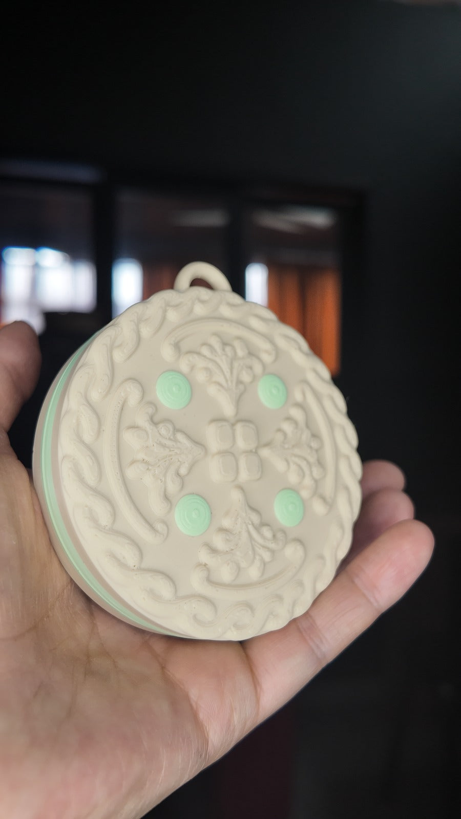 Lemon Festival Cookie 3D printed decorative mirror