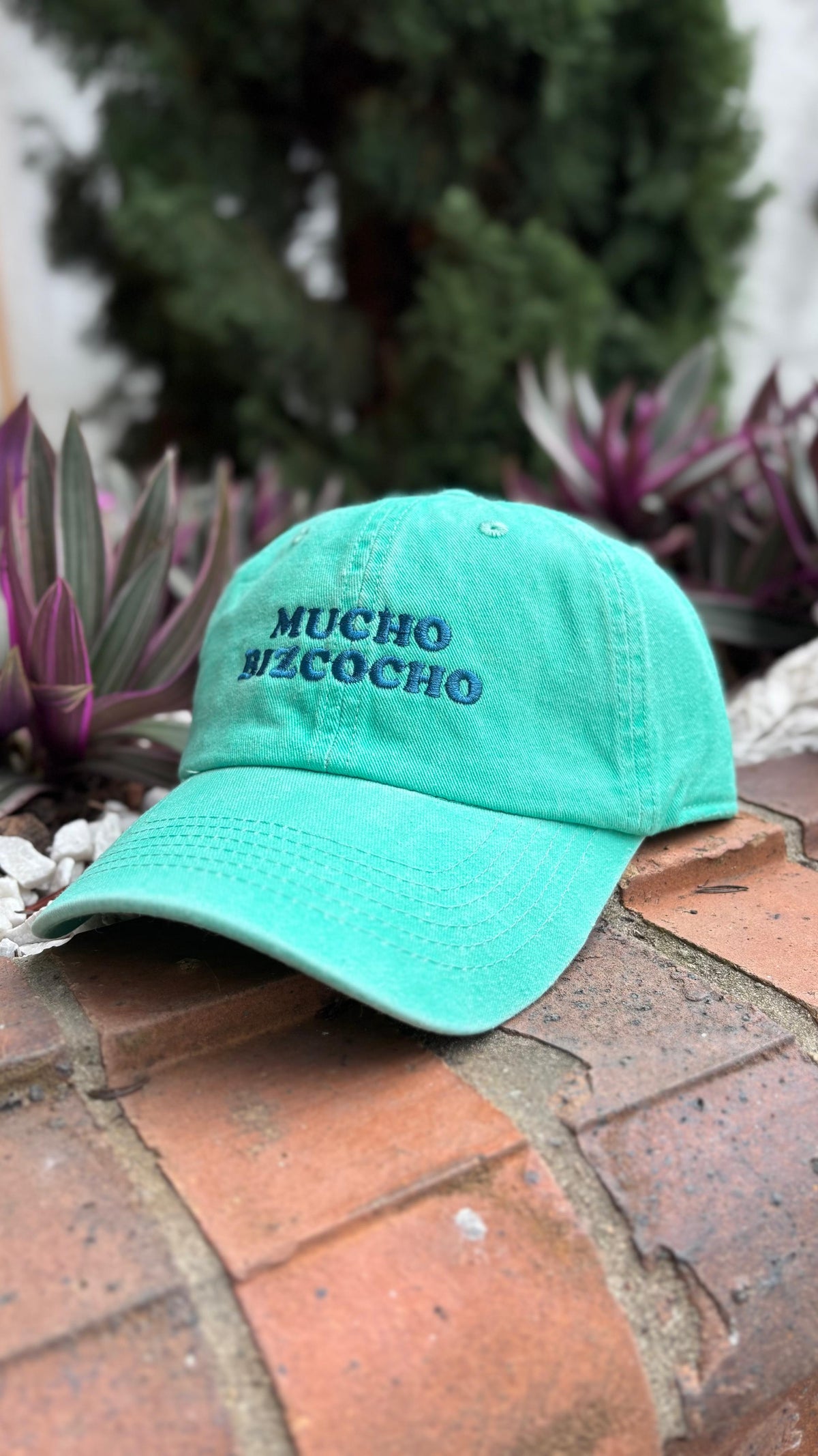 "Mucho Bizcocho" Cap – Colombian Slang Hat