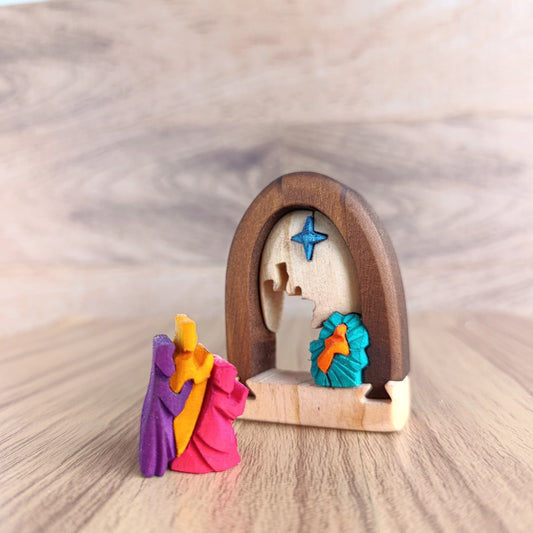 Adoration of the Magi Wood Art