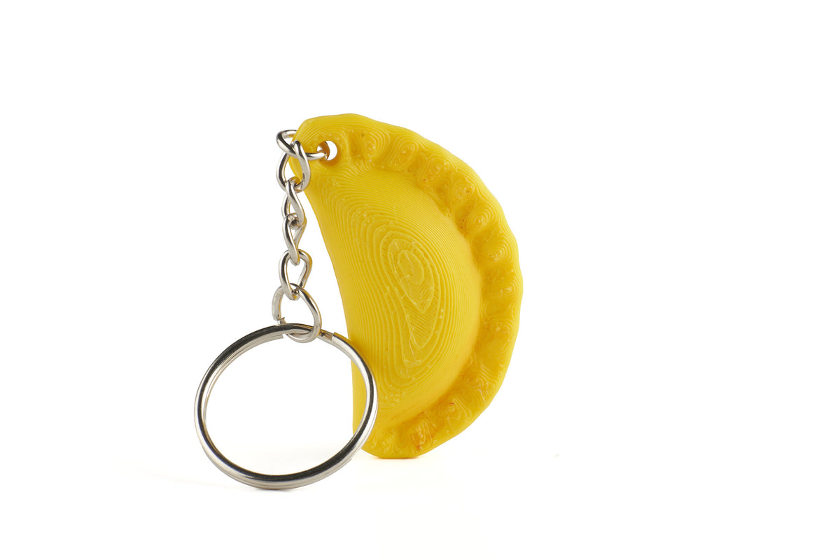 Empanada 3D printed keychain