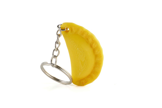 Empanada 3D printed keychain