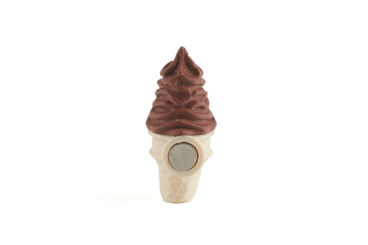 Chococono 3D printed fridge magnet