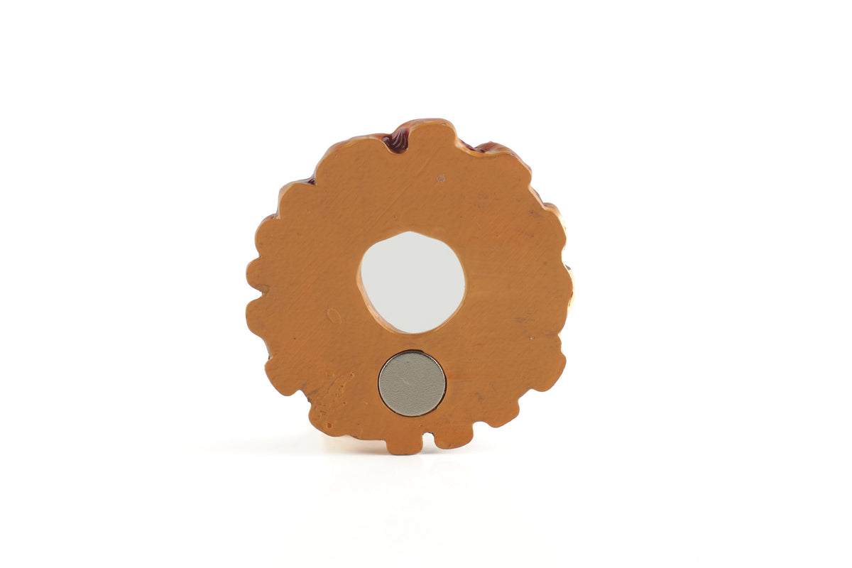 Roscón 3D printed fridge magnet