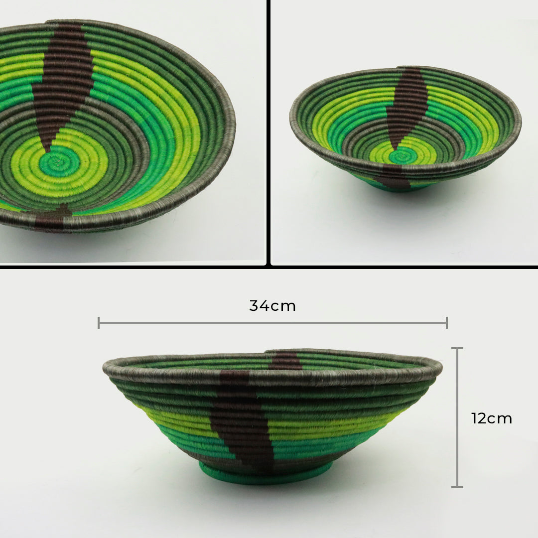 Handmade Fruit Bowl Centerpiece in Fique Fabric