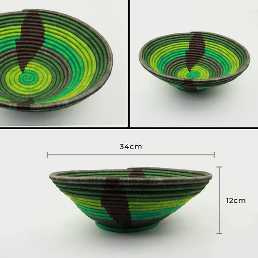 Handmade Fruit Bowl Centerpiece in Fique Fabric