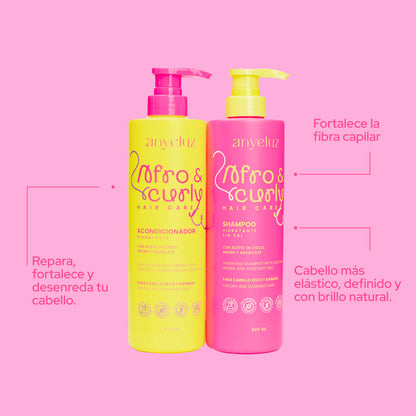 Afro & Curly Duo