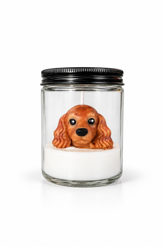 Cocker Spaniel Silicone Candle Mold