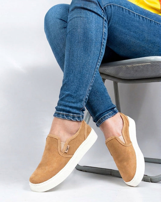 Sand Slip-On Espadrille Sneakers by Pontiak