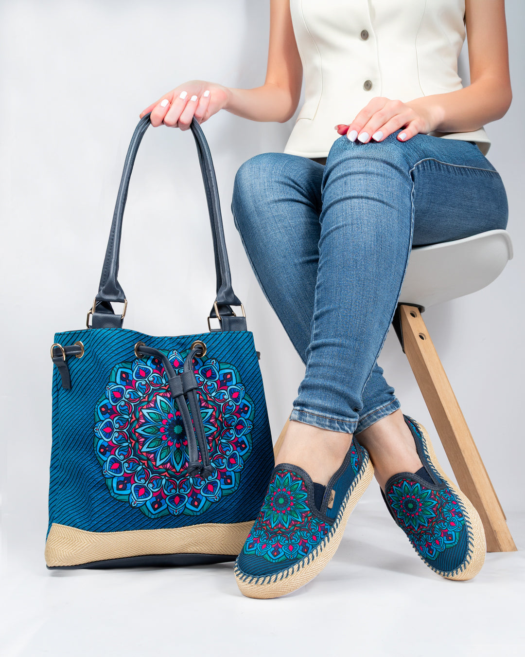 Pacific Shoes & Handbag Set by Pontiak