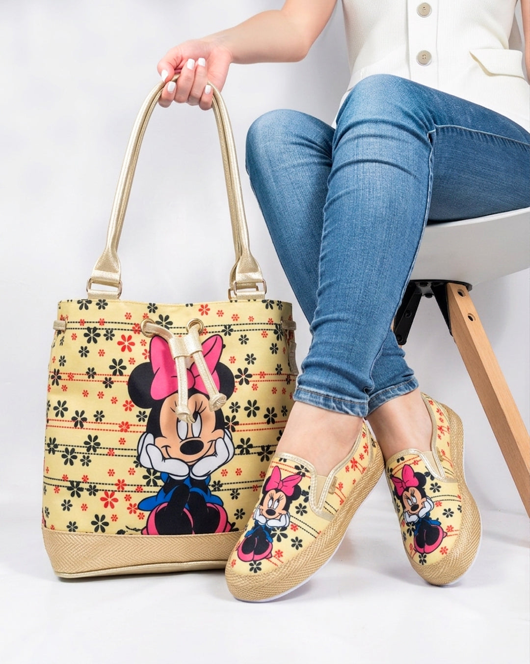 Minnie Shoes & Handbag Set by Pontiak