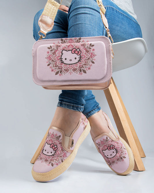 Hello Kitty Shoes & Handbag Set by Pontiak