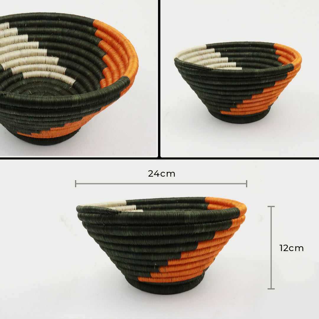 Handmade Fruit Bowl Centerpiece in Fique Fabric