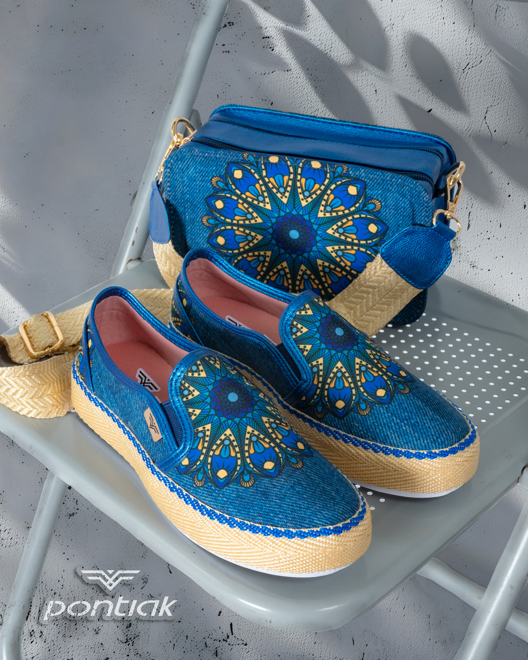 Aruna Shoes & Crossbody Bag Set by Pontiak