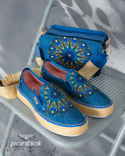 Aruna Shoes & Crossbody Bag Set by Pontiak