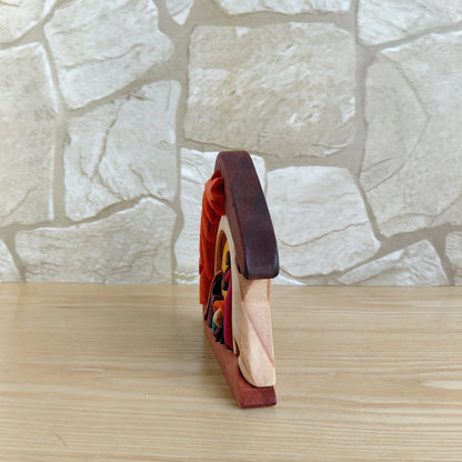 Shooting Star Wooden Nativity Scene