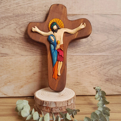 Unity Cross Wooden Wall Cross