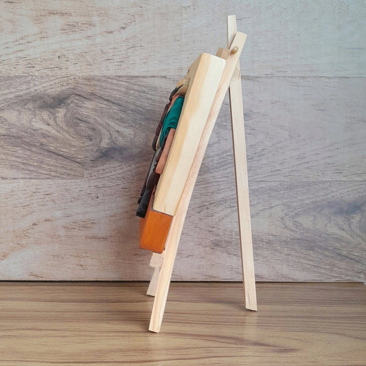 Arriero "The Return" Wood Art on Easel