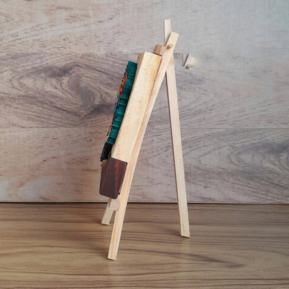 Silletero Wood Art on Easel