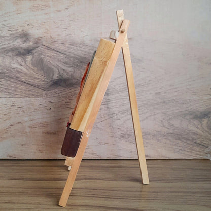 Botero Gertrudis Wood Art on Easel