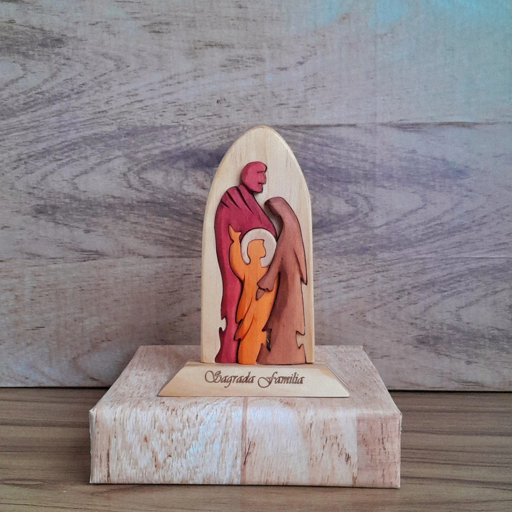 Holy Family Wood Art
