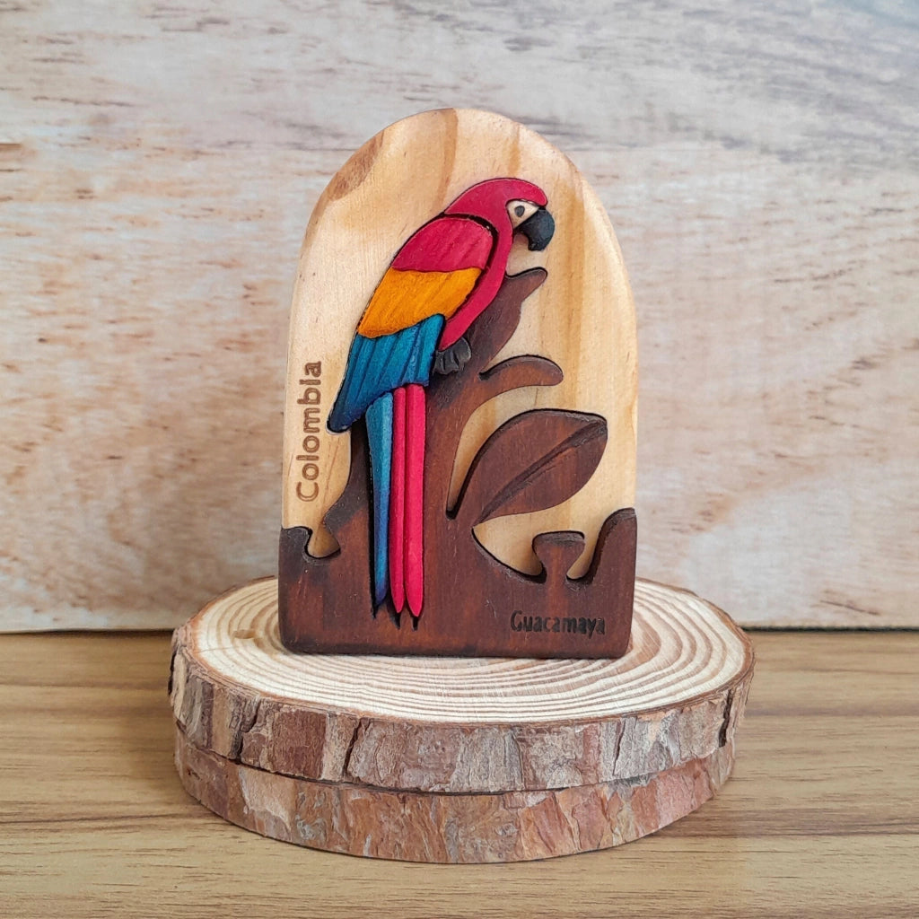 Macaw Wooden Souvenir