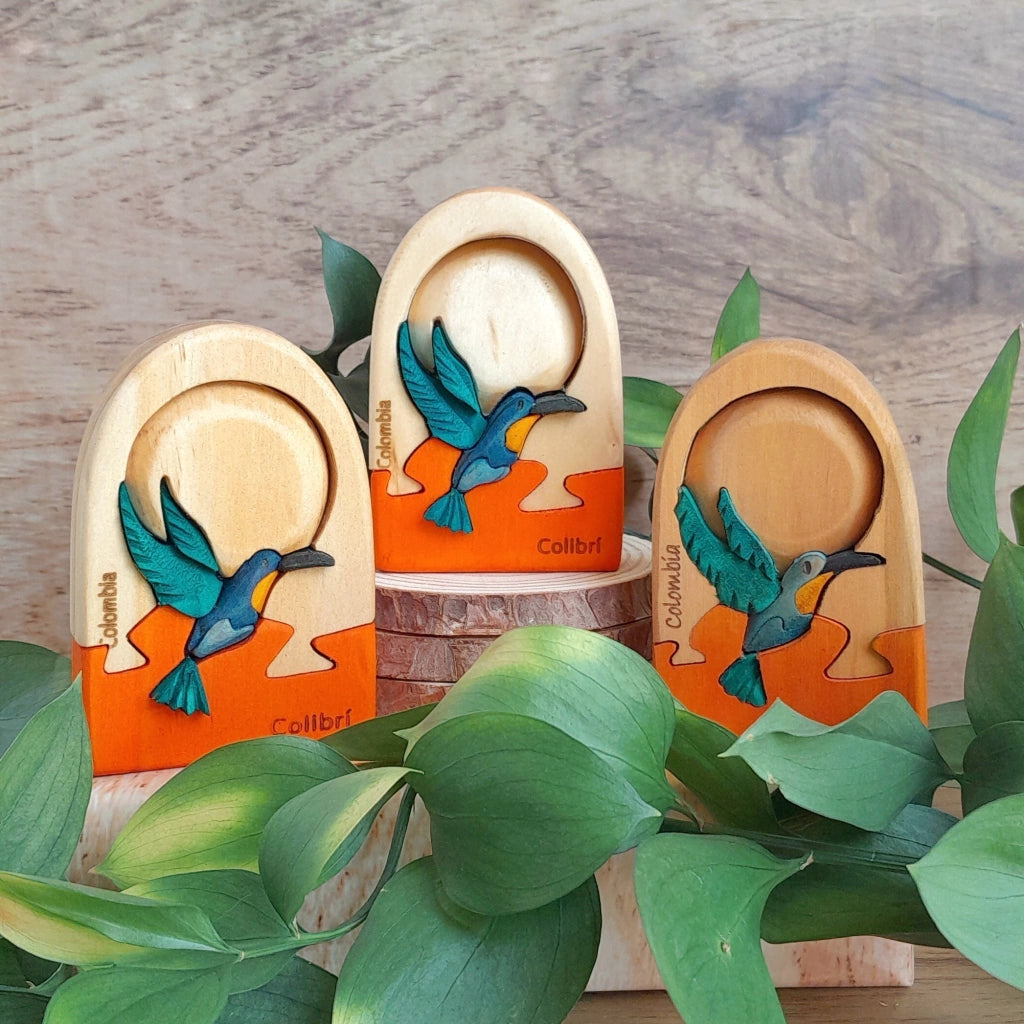 Hummingbird Wooden Souvenir