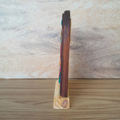 Arch Wooden Nativity Scene